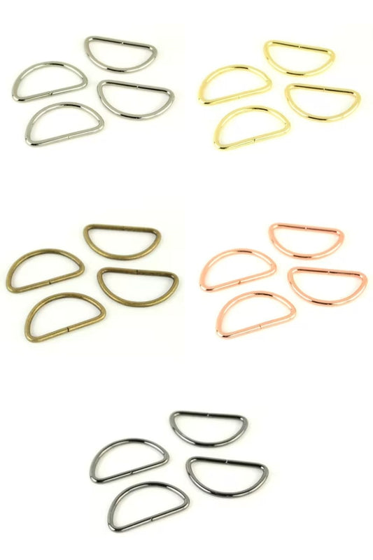 Sallie Tomato 1 1/2" D-Rings – 4 Pack