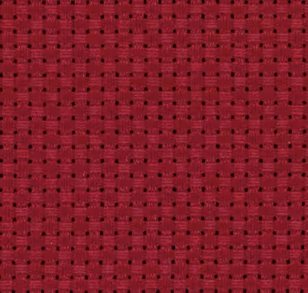 COSMO 14 Count Garnet Embroidery Cloth for Cross Stitch