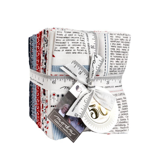 Independence Day Fat Quarter Bundle - 32 pieces