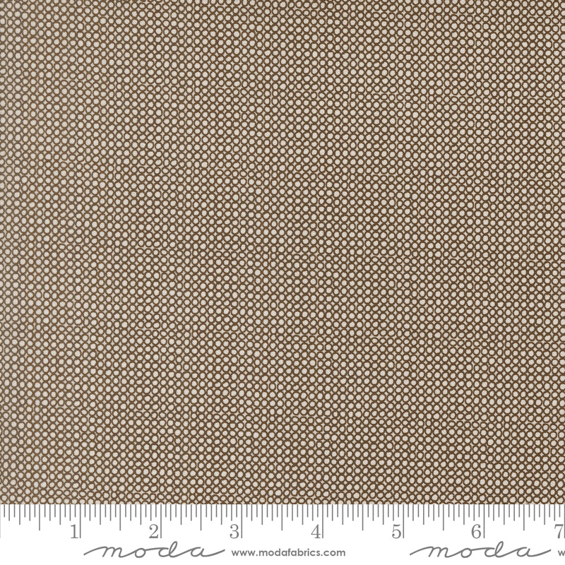 Bug Collector Bug Net dot blender in Dirt, quilting fabric by Sweetwater for Moda Fabrics, 55738-11