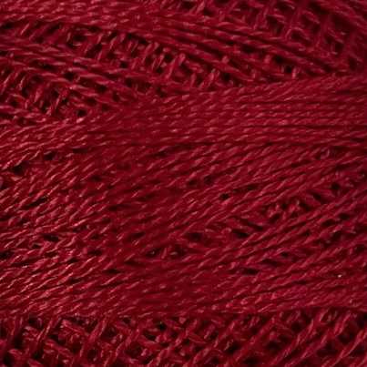 Valdani Size 8 Perle Cotton Ball – 775 Turkey Red