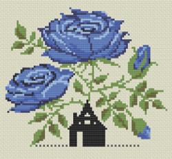 Rosy Dreams Cross Stitch Pattern – Robin Pickens