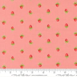 Bloomsberry Blush Berries Novelty Strawberries Fabric – Camille Roskelley