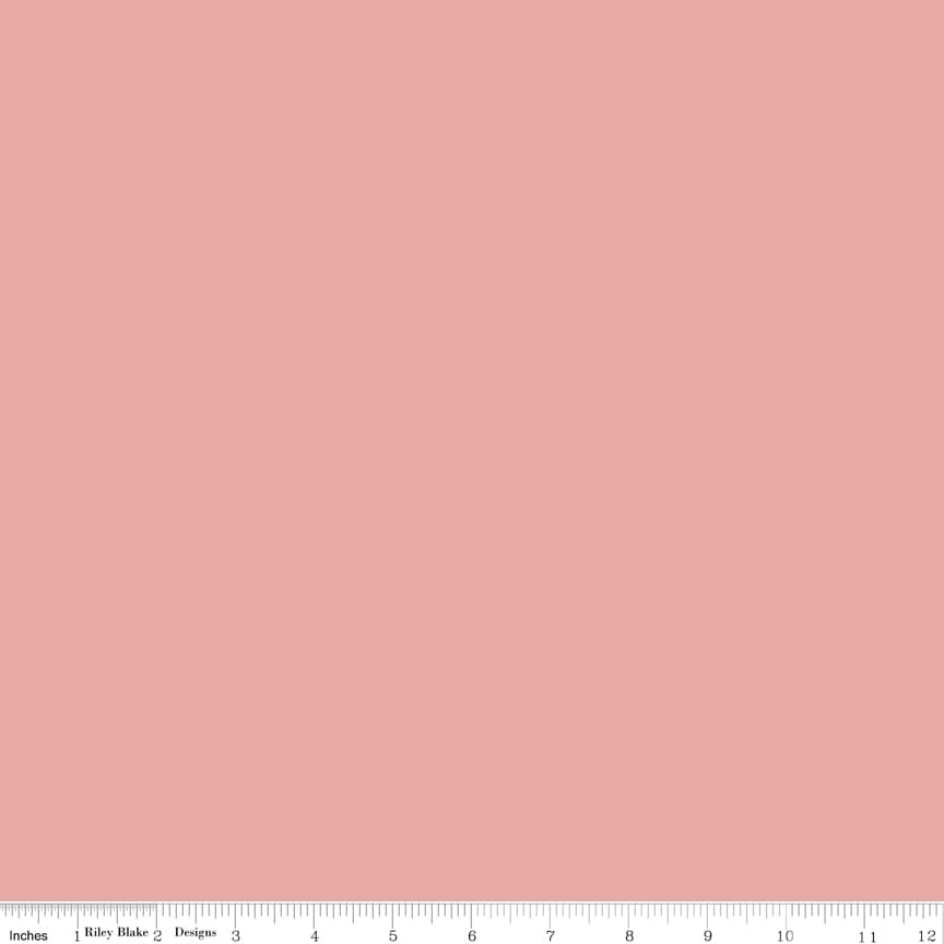 Confetti Cotton Solid Mellow Rose