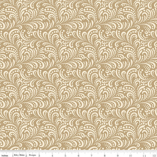 Morning Latte Swirls Camel