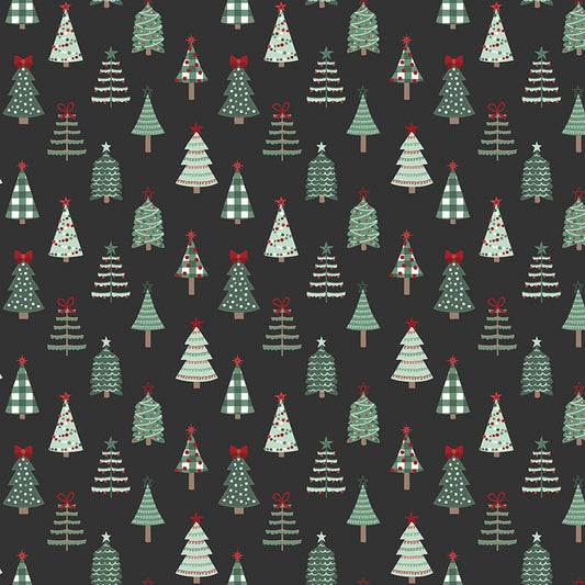 Evergreen Wishes Trees Black