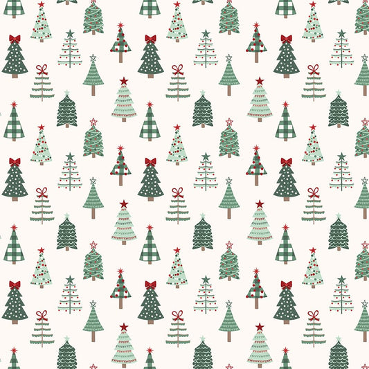 Evergreen Wishes Trees Cream