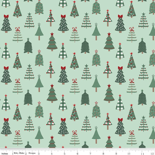 Evergreen Wishes Trees Mint