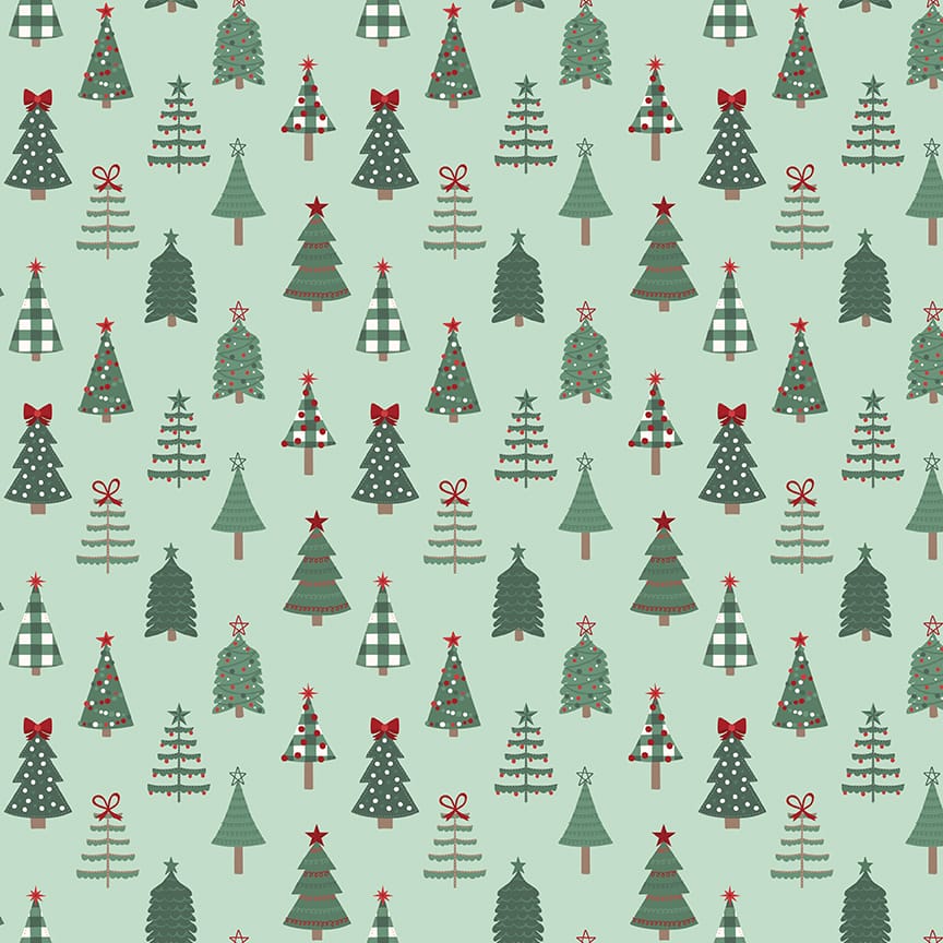 Evergreen Wishes Trees Mint