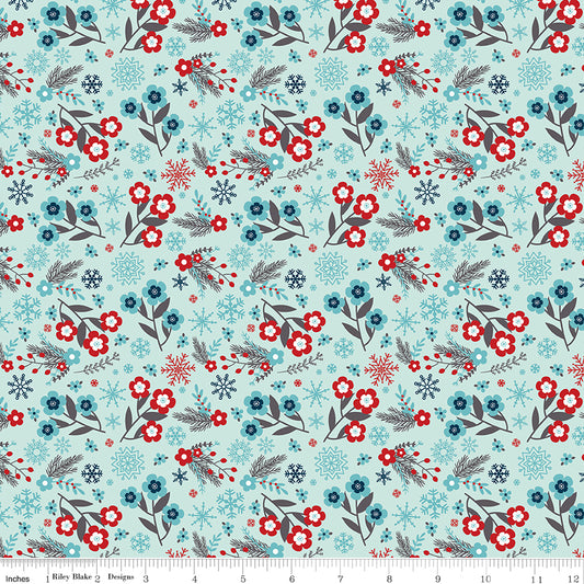 A Perfect Winter Flowers Powder