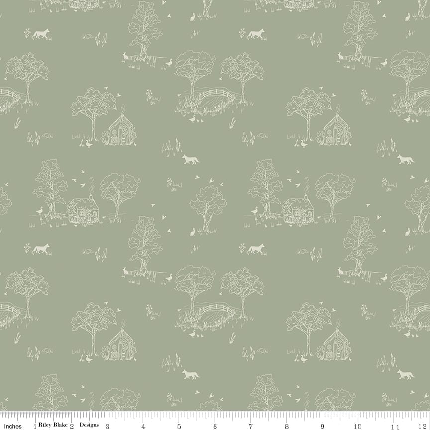 Hedgerow Haven Toile Meadow