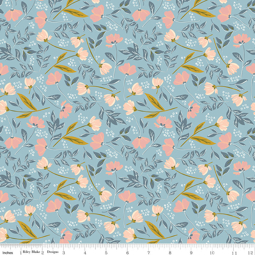 Petals & Hazel Main Dream Yardage