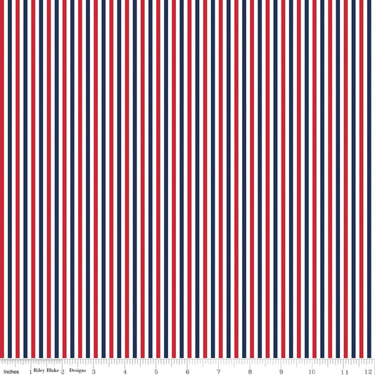 1/8" Stripe Patriotic