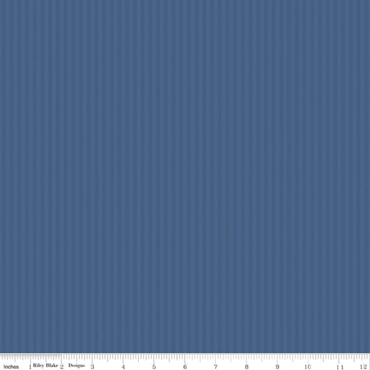 1/8" Tonal Stripe Denim