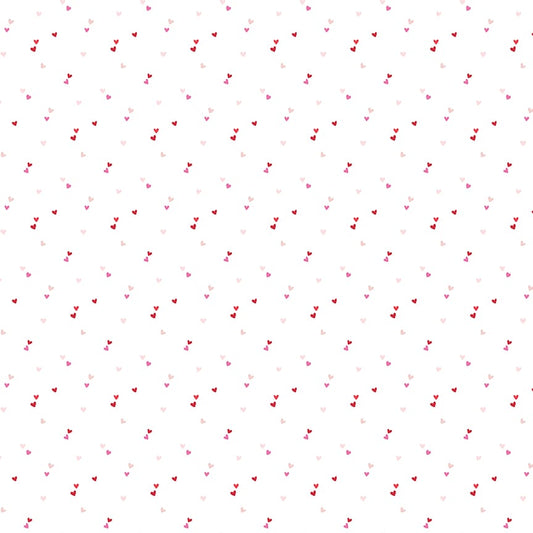 Seasonal Basic Hearts White