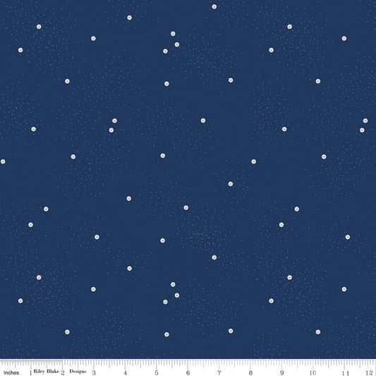 Dainty Daisy Navy