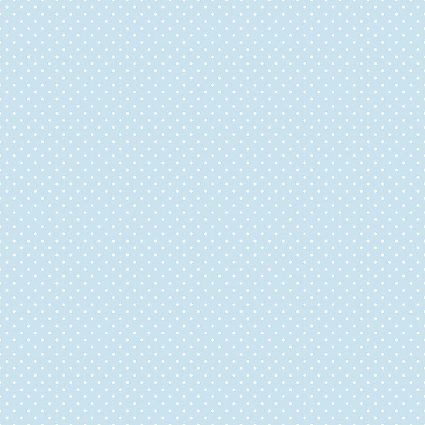 Swiss Dot Boy Blue