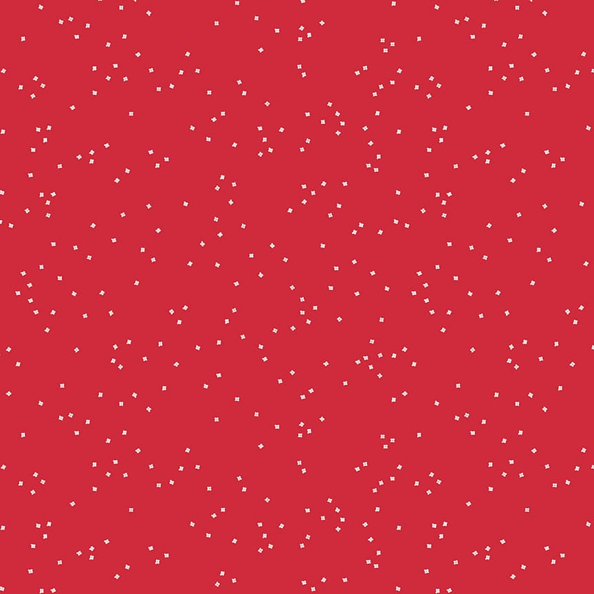 Blossoms In Color Red