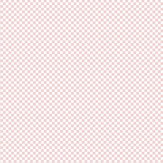 Check Please! 1/4" Check Baby Pink