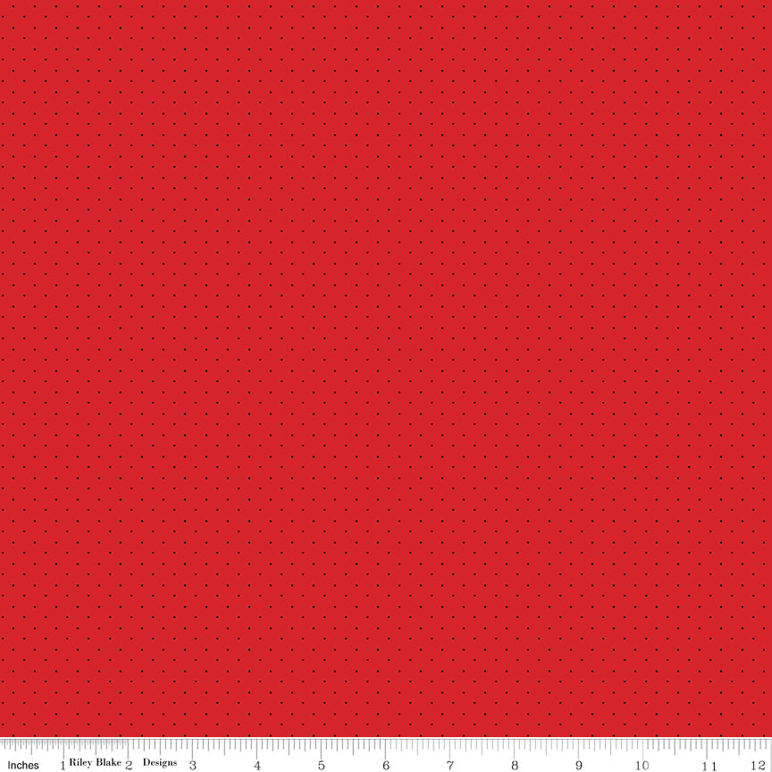 American Jane Pindots Strawberry Yardage