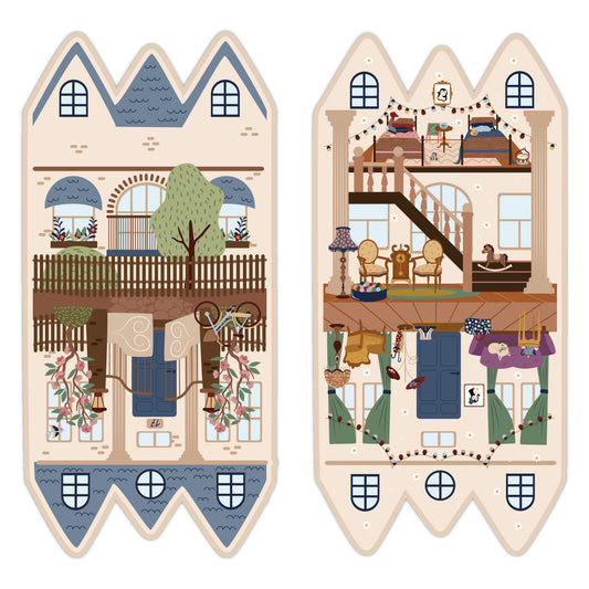Spoonful of Sugar house project felt panel