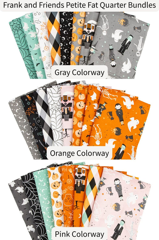 Frank and Friends Petite Fat Quarter Bundles – Curated Colorways