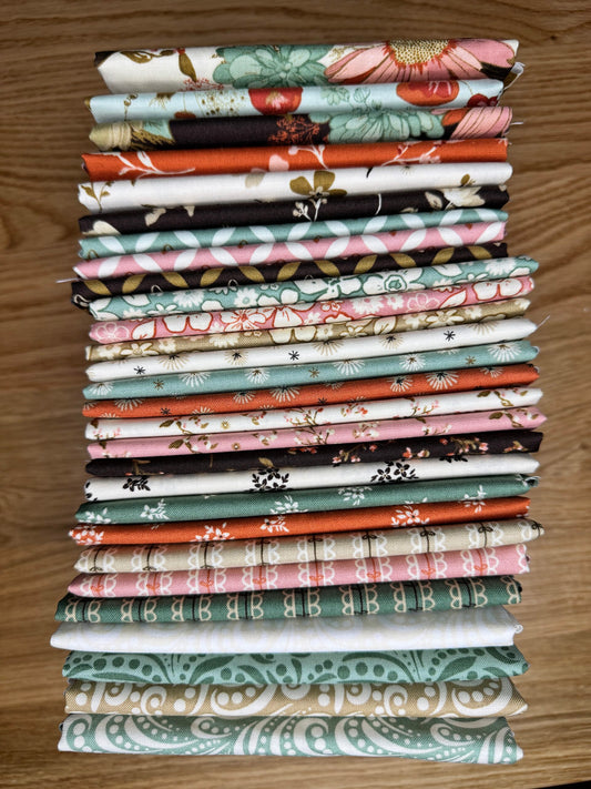 Morning Latte Fat Quarter Bundle — 28 Piece Fabric Bundle by Sandy Gervais for Riley Blake Designs