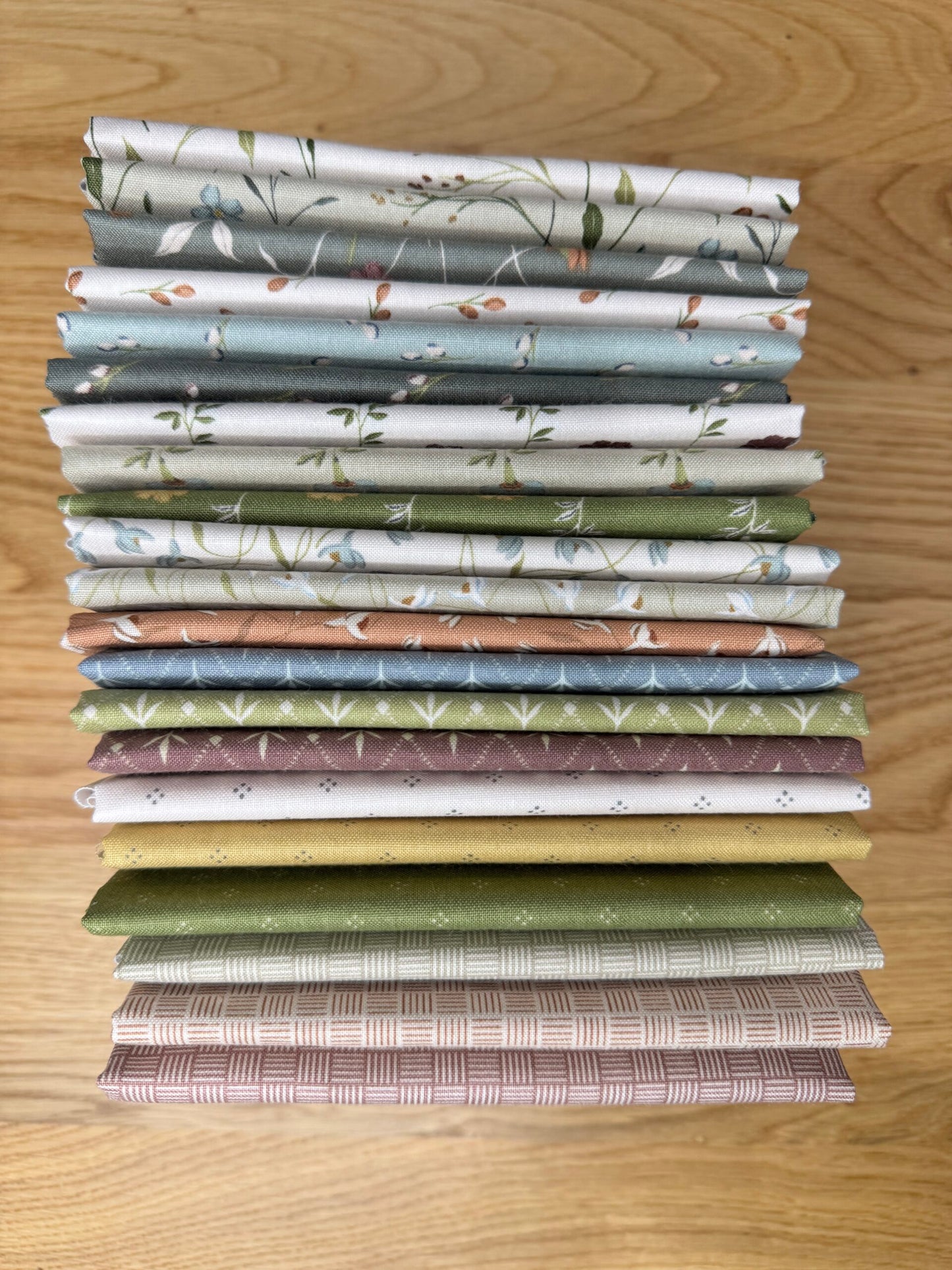 Threads of Grace Fat Quarter Bundle – 21 Prints by Kassidy Grace for Riley Blake Designs