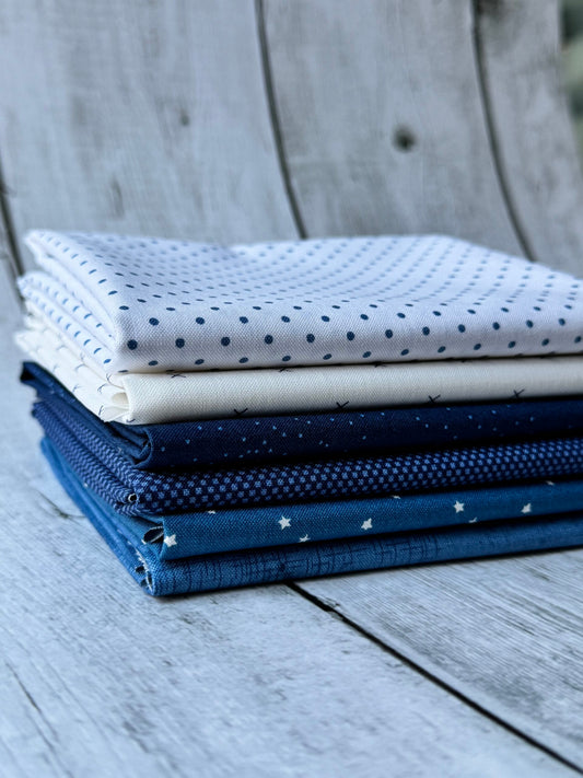 Flurry Seasonal Basics Petite FQB - 6 pc