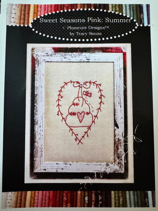 Sweet Seasons Pink Summer Embroidery Kit – Plumcute