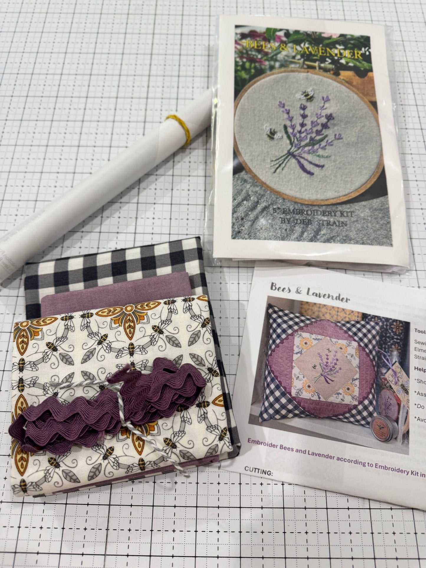 Bee & Lavender Pillow Kit