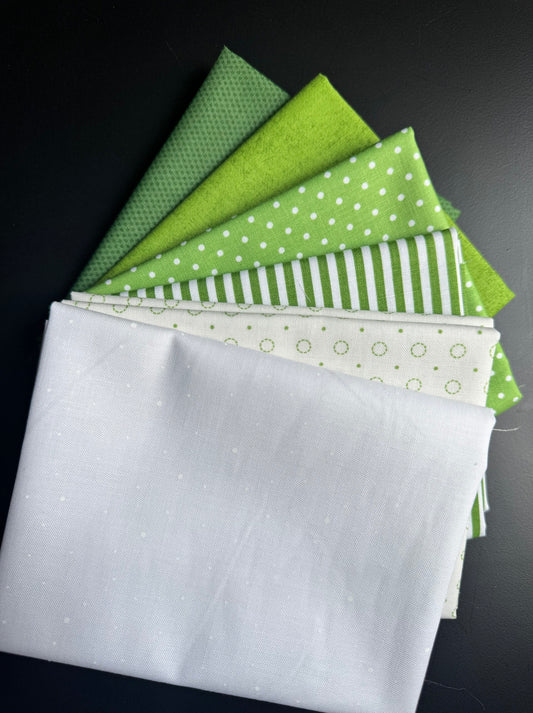 Shamrock 6-Piece Riley Blake Basics Bundle