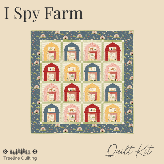 I Spy Farm Quilt Kit - Lil' Farm Friends