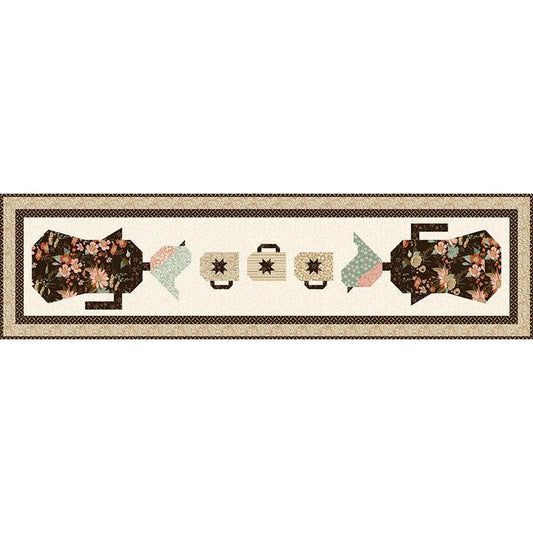 Morning Latte Runner by Sandy Gervais Quilt Kit