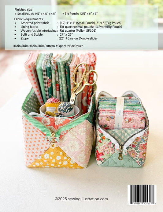 Minki Kim Box It Up Pouch Pattern