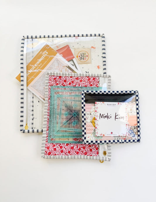 Minki Kim Flatmates Pouch Trio Pattern