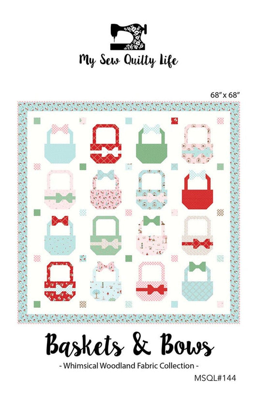 Whimsical Woodland – Baskets & Bows Quilt Kit
