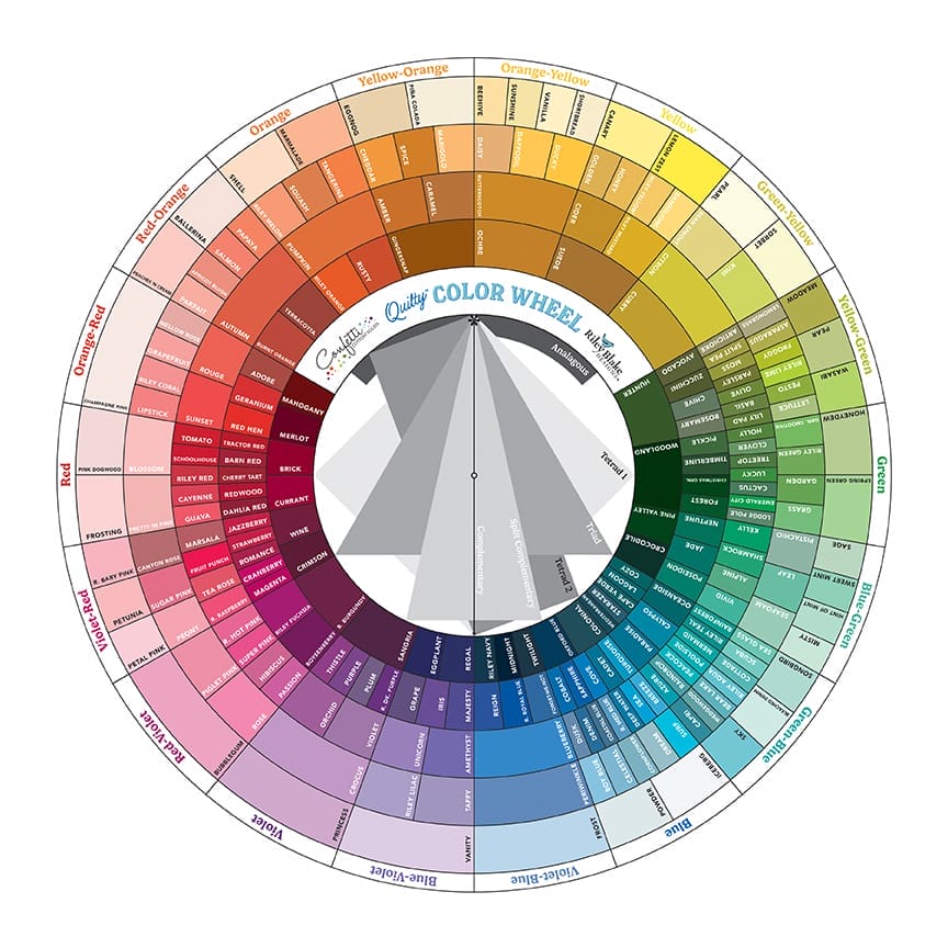 Riley Blake Designs Quilty™ Color Wheel