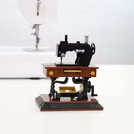 Sallie Tomato Vintage Sewing Machine Building Blocks