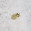 Sallie Tomato Heart Padlock Zipper Pulls Gold
