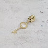 Sallie Tomato Key Zipper Pulls Gold