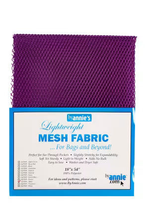 By Annie Lightweight Mesh Fabric Tahiti 18x54