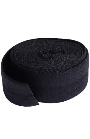 By Annie Fold-Over Elastic 3/4in x 2yd Black