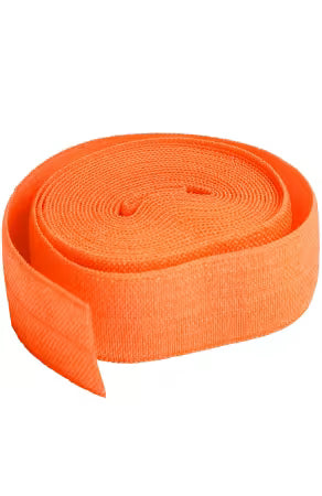 By Annie Fold-Over Elastic 3/4in x 2yd Pumpkin