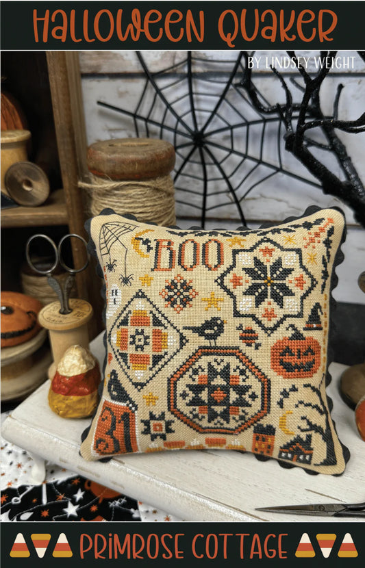 Halloween Quaker Cross Stitch Pattern