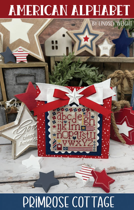 American Alphabet Cross Stitch Pattern