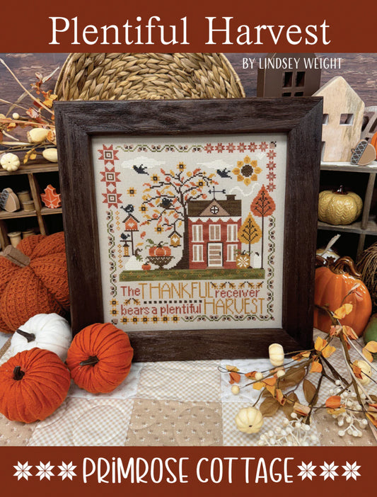 Plentiful Harvest Cross Stitch Pattern