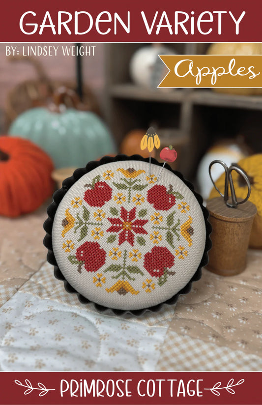 Garden Variety Apples Cross Stitch Pattern