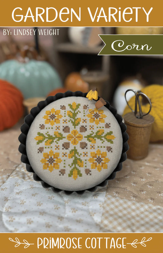 Garden Variety Corn Cross Stitch Pattern