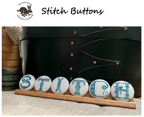 Stitch Buttons Cross Stitch Pattern